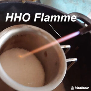 HHO-Flamme Bild1